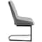 Global Furniture Usa Contemporary Fabric, PU D1119 2 Grey Dining Chairs 3172 - alternate 2